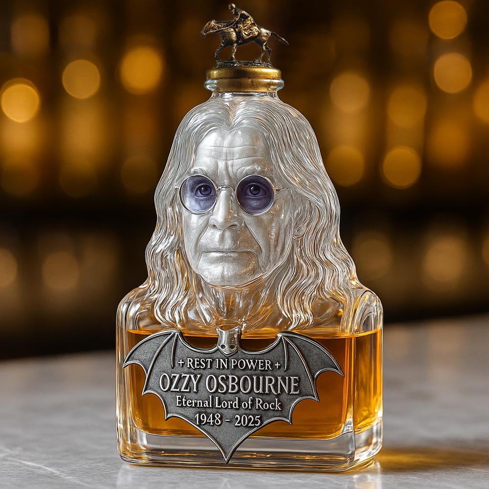 Eternitizováno ve skle — Whisky sklenice na počest Ozzy Osbournea