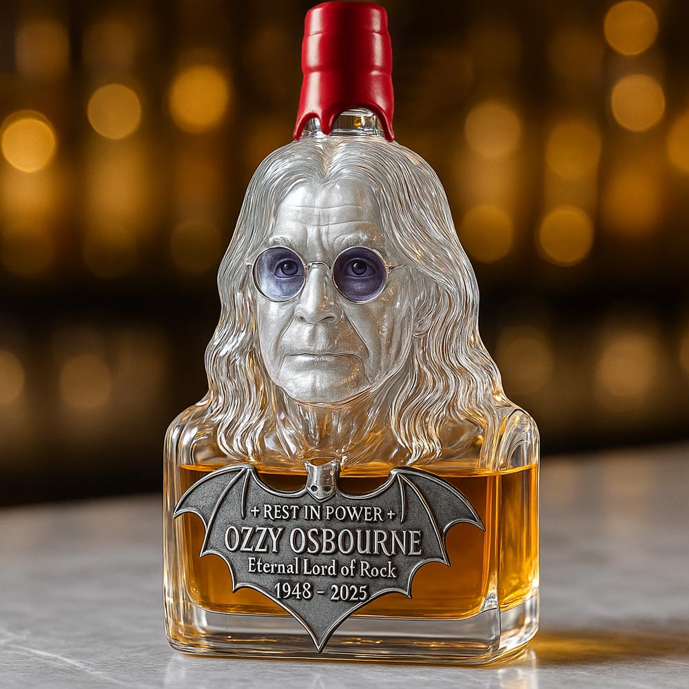 Eternitizováno ve skle — Whisky sklenice na počest Ozzy Osbournea