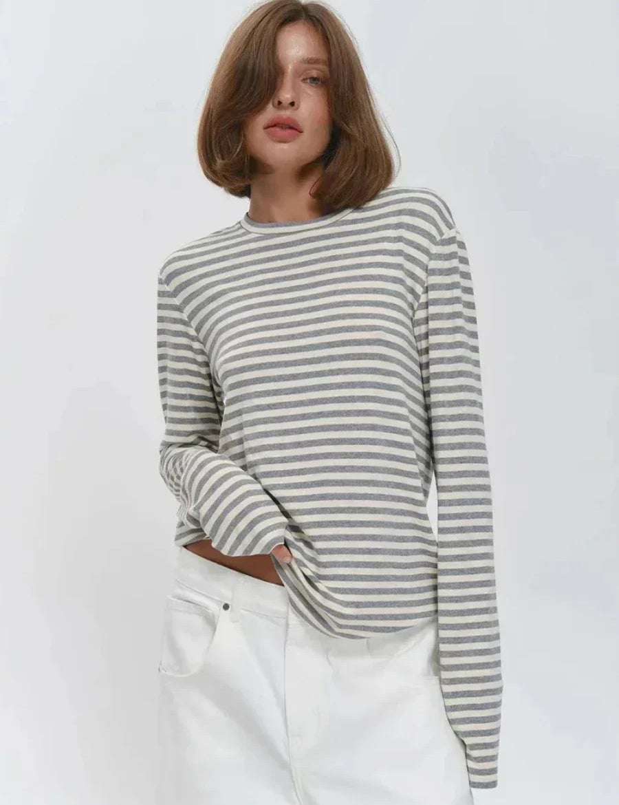 Top s dlouhými rukávy Linden Stripe