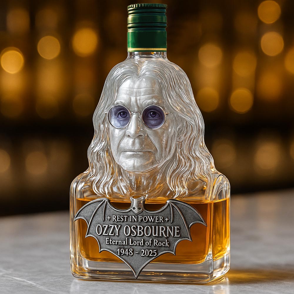 Eternitizováno ve skle — Whisky sklenice na počest Ozzy Osbournea